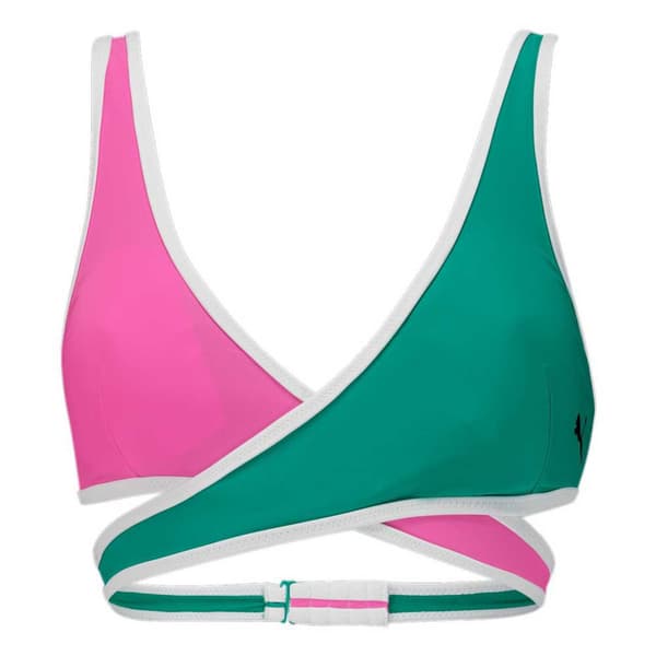 Puma Contour Plunge Bikinitop Rosa XL Kvinde