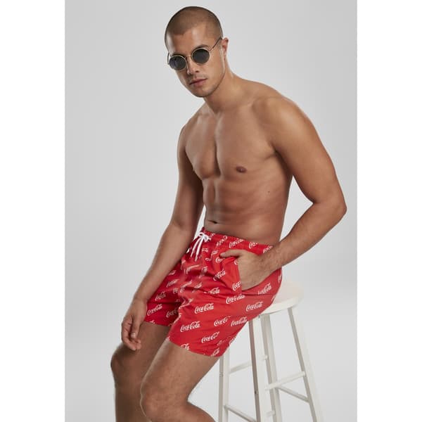 Urban Classics Coca Cola Kort Rød S Mand