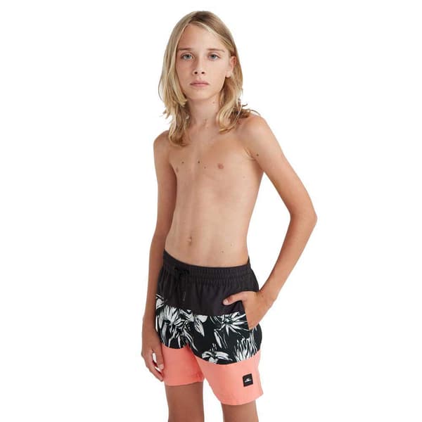 O´neill Mix&match Cali Block 13´´ Badebukser Sort 13-14 Years Dreng