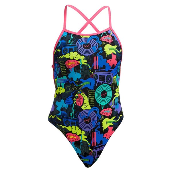 Funkita Baddräkt Strapped In  12 Years Flicka