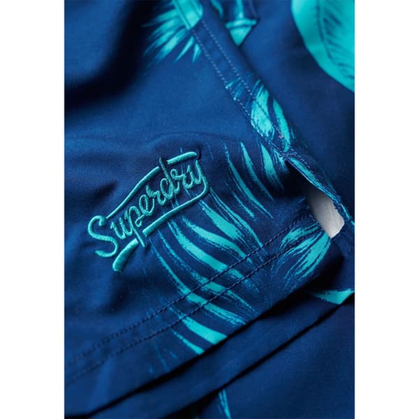 Superdry Hawaiian Print 17´´ Badbyxor Blå L Man