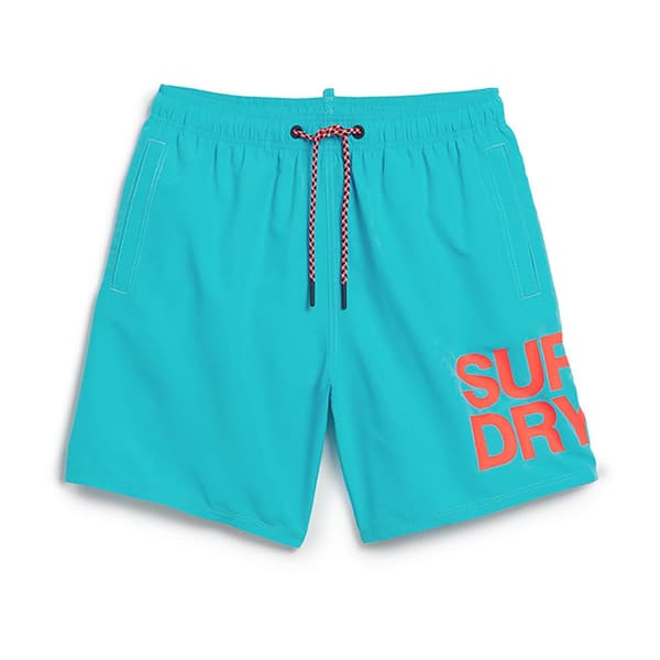 Superdry Sportswear Logo 17´´ Badbyxor Blå S Man
