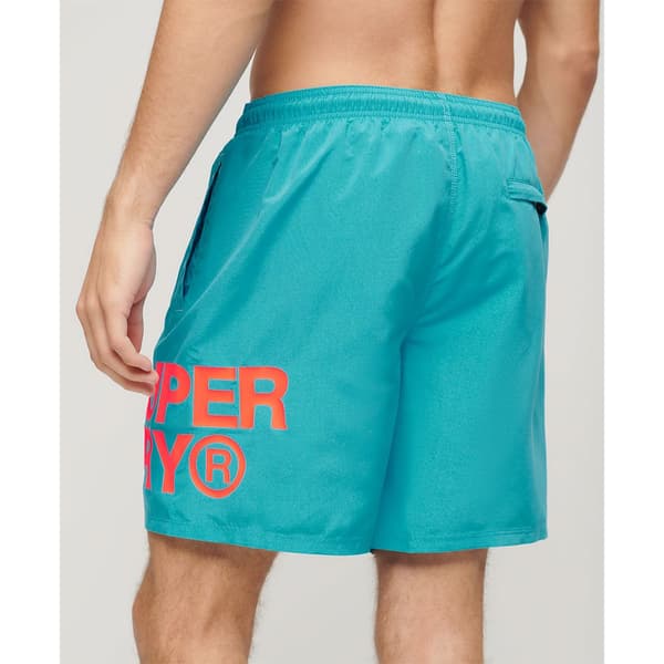 Superdry Sportswear Logo 17´´ Badbyxor Blå S Man