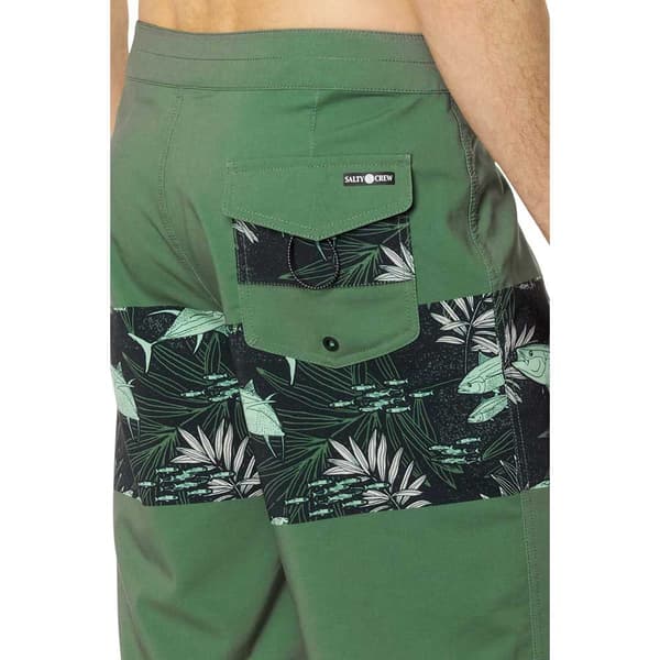 Salty Crew Topwater Simshorts Grönt 38 Man