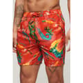 Miniatyrbillede 1 af 6: Superdry Hawaiian Print 17´´ Badebukser Orange L Mand