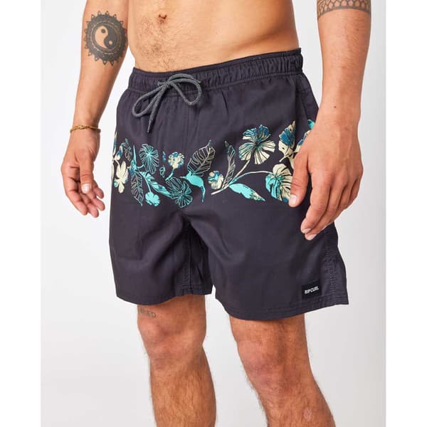 Rip Curl Framed Volley Badbyxor Svart M Man