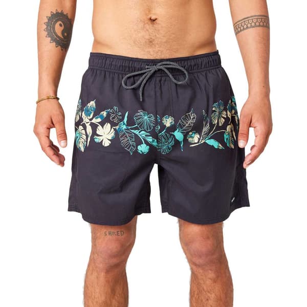 Rip Curl Framed Volley Badbyxor Svart M Man