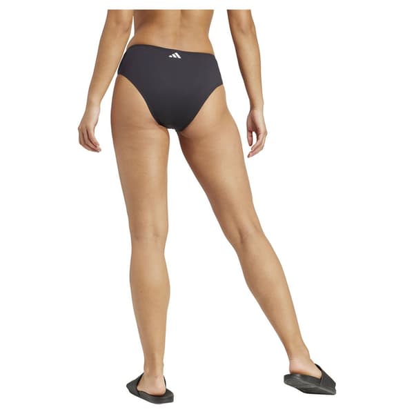 Adidas Iconisea Mid Waist Bikini Botten  S Kvinna