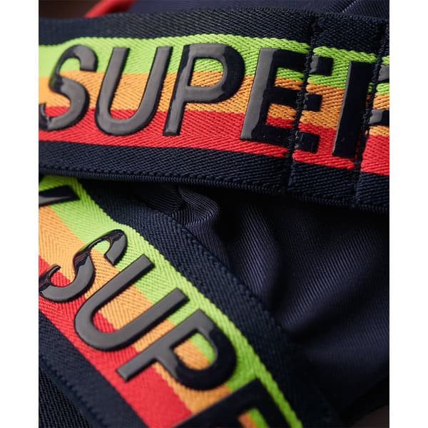 Superdry Logo Triangle Bikinitopp Blå XS Kvinna