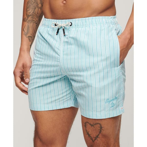 Superdry Printed 15´´ Badbyxor Blå S Man