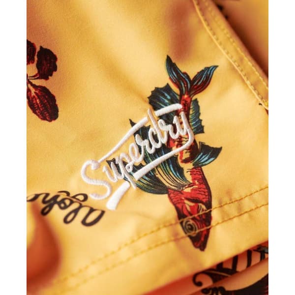 Superdry Hawaiian Print 17´´ Badbyxor Gul L Man