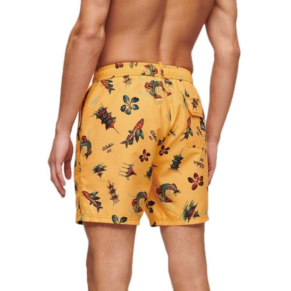 Superdry Hawaiian Print 17´´ Badbyxor Gul L Man