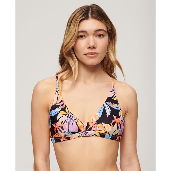 Superdry Cross Backtriangle Bikinitopp Flerfärgad M Kvinna