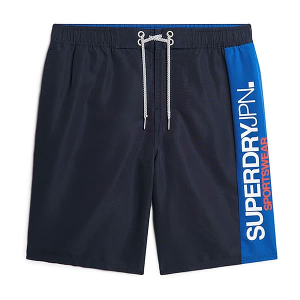 Superdry Sportswear Logo 19´´ Badbyxor Blå M Man