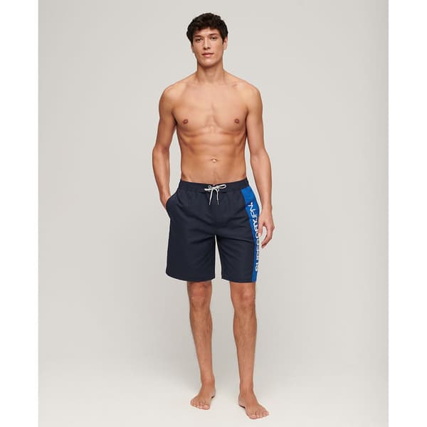 Superdry Sportswear Logo 19´´ Badbyxor Blå M Man