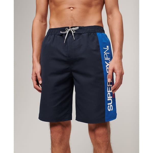 Superdry Sportswear Logo 19´´ Badbyxor Blå M Man