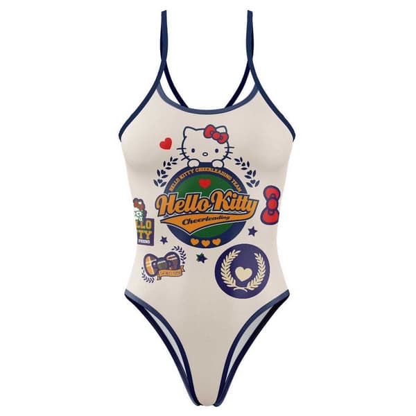 Otso Hello Kitty Cheerleading Badetøj  2XS Kvinde