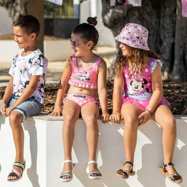 Bikini Minnie Mouse Pink - 6 år