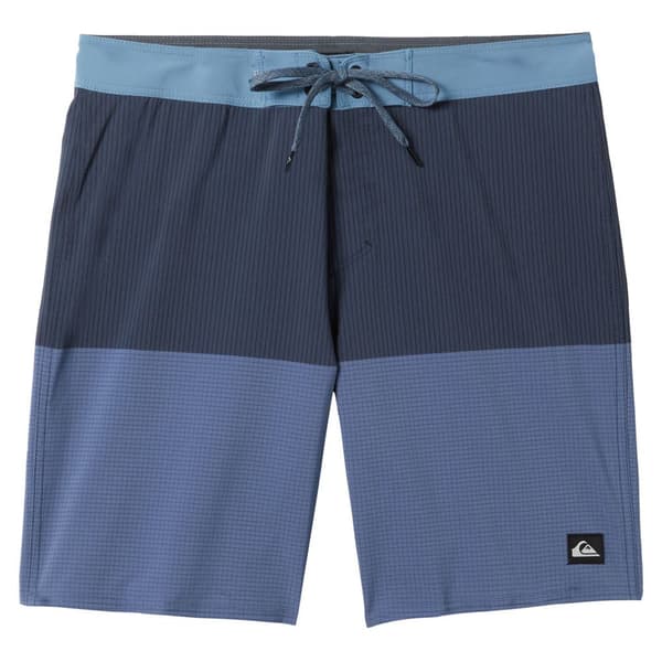 Quiksilver High Line Straight Fit Badbyxor Blå 30 Man