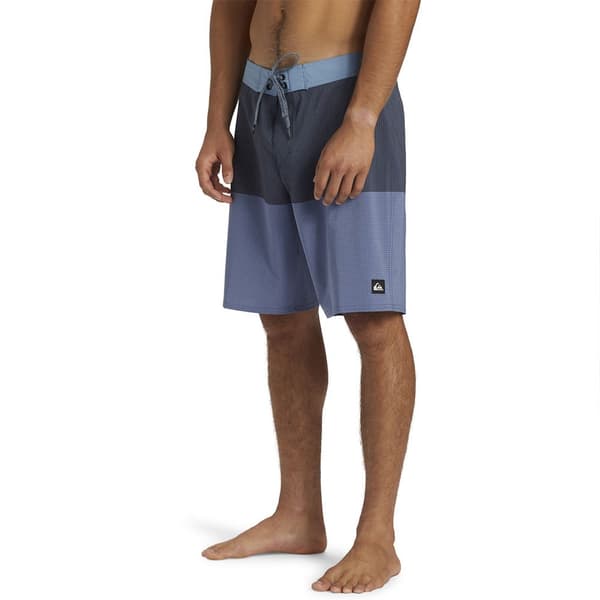 Quiksilver High Line Straight Fit Badbyxor Blå 30 Man