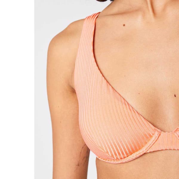 Rip Curl Modern Rib B/c Cup Bikinitop Rosa S Kvinde