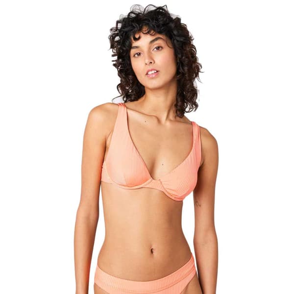Rip Curl Modern Rib B/c Cup Bikinitop Rosa S Kvinde