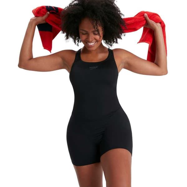 Speedo Bendragt Eco Endurance+ Legsuit Sort UK 32 Kvinde