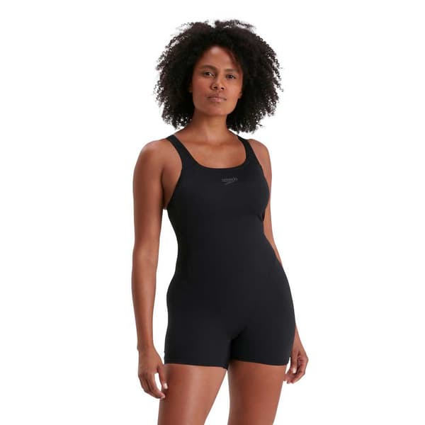 Speedo Bendragt Eco Endurance+ Legsuit Sort UK 32 Kvinde