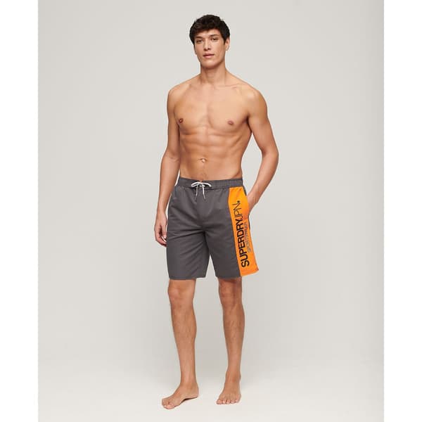 Superdry Sportswear Logo 19´´ Badbyxor Grå S Man