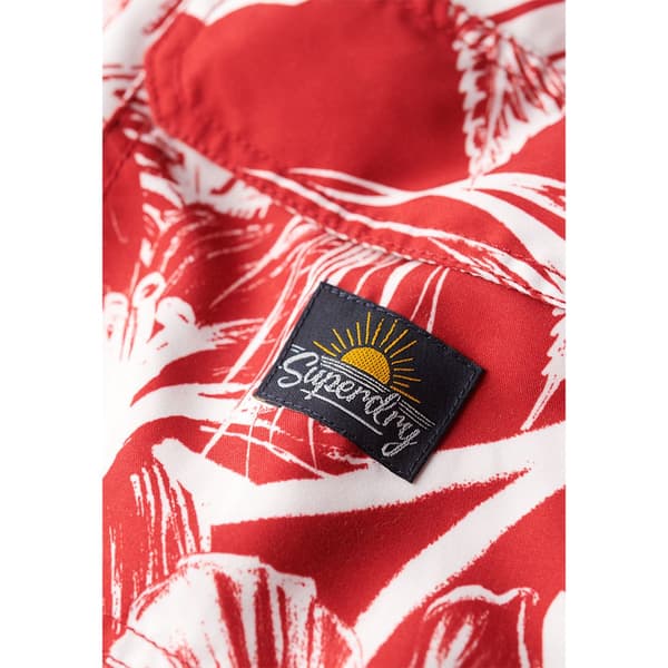Superdry Hawaiian Print 17´´ Badbyxor Röd L Man