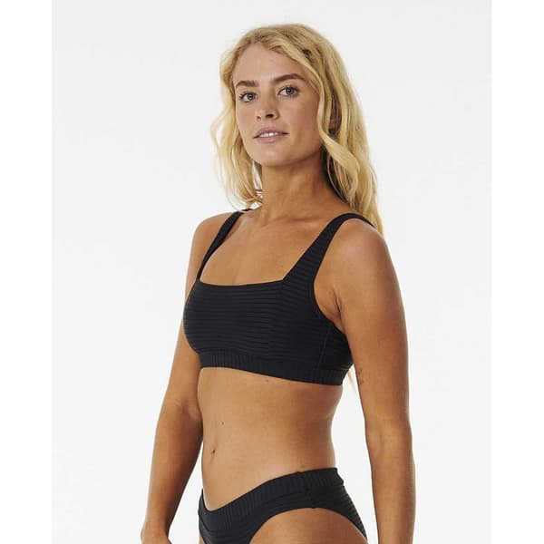 Rip Curl Premium Surf D-dd Crop Bikinitoppi Musta XS Nainen