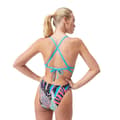 Miniatyrbillede 2 af 10: Speedo Allover Tie-back Badetøj  UK 30 Kvinde