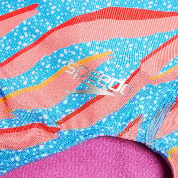 Speedo Allover Vback Badetøj  9-10 Years Pige
