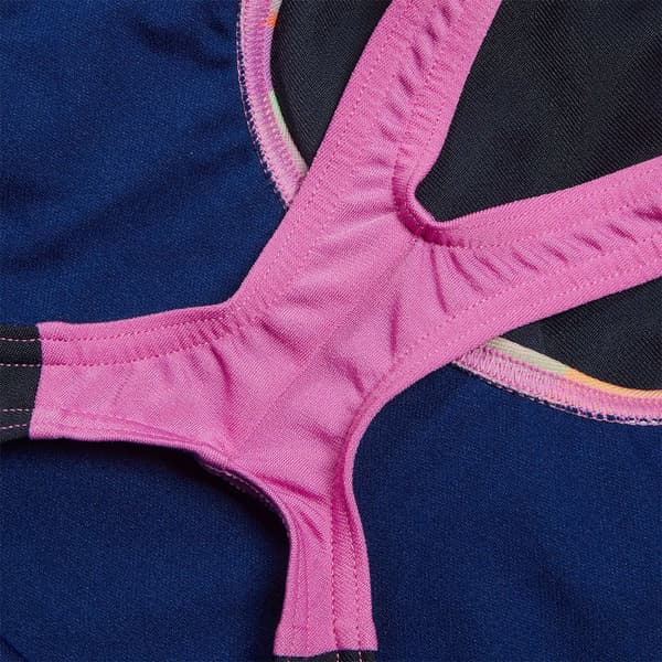 Speedo Digi Placement Splashback Badetøj  13-14 Years Pige