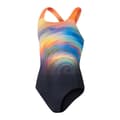 Miniatyrbillede 1 af 5: Speedo Digital Placement Powerback Badetøj  15-16 Years Pige
