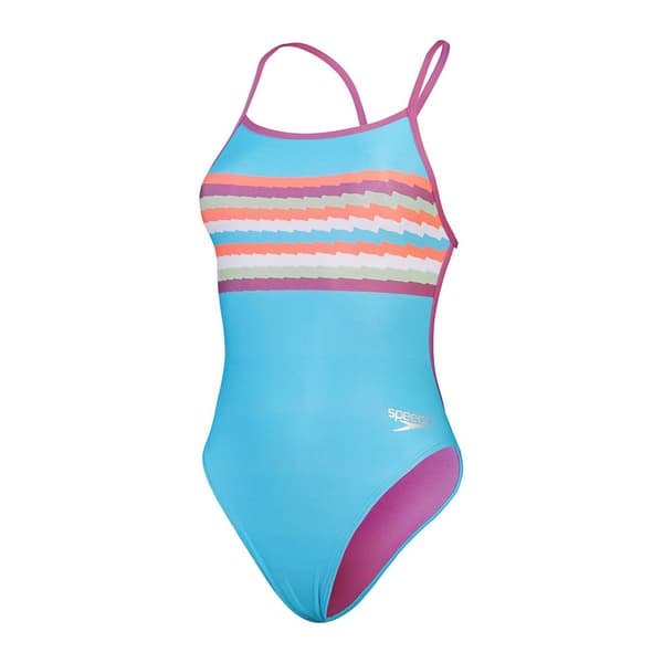 Speedo Placement Vback Badetøj  UK 30 Kvinde