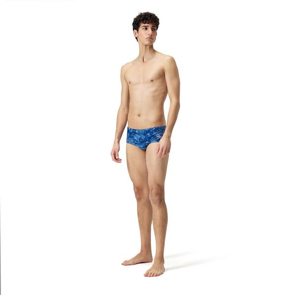 Speedo 13.5cm Club Training Allover Uimahousut Sininen UK 38 Mies