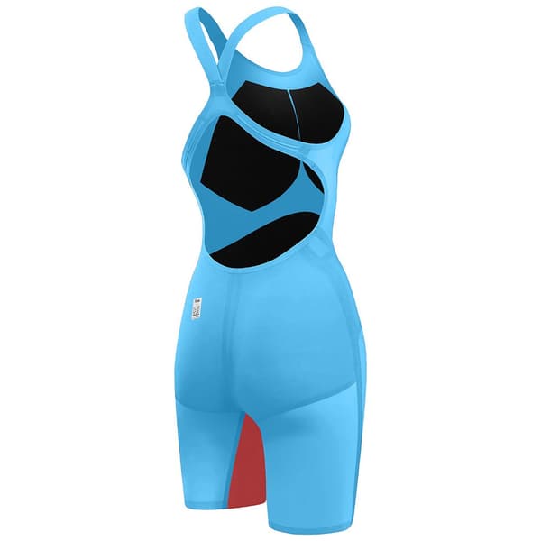 Speedo Fastskin Lzr Pure Valor 2.0 Kneeskin åben Ryg Konkurrencesvømmedragt UK 25 Kvinde