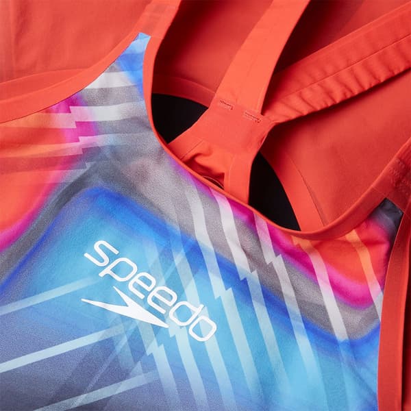 Speedo Fastskin Lzr Pure Valor 2.0 Kneeskin åben Ryg Konkurrencesvømmedragt  UK 23 Kvinde