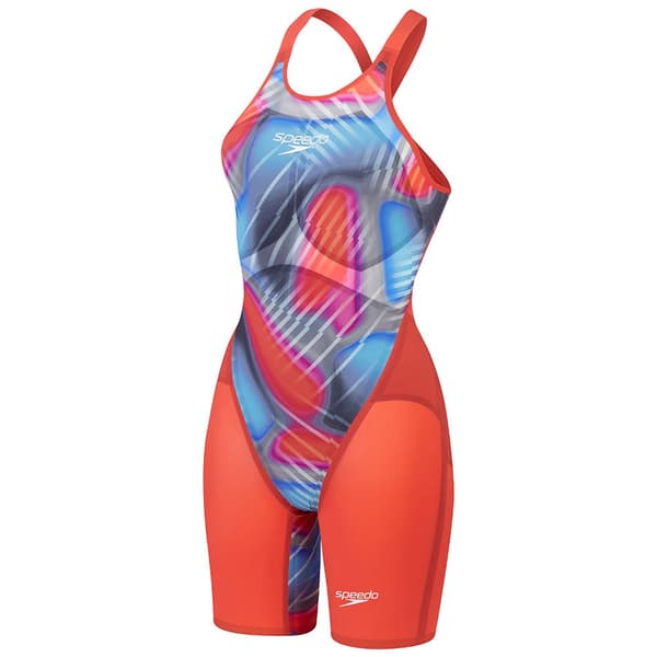 Speedo Fastskin Lzr Pure Valor 2.0 Kneeskin åben Ryg Konkurrencesvømmedragt  UK 23 Kvinde