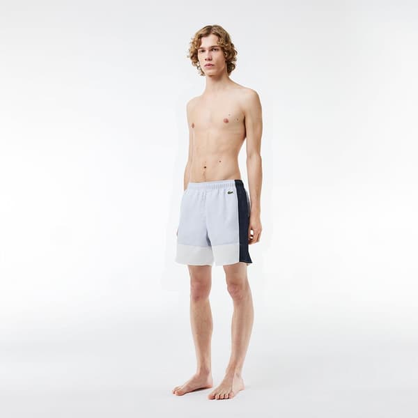Lacoste Mh7263 Badebukser Grå M Mand