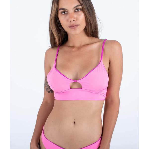 Hurley Solid Rvsb Bikinitop Rosa M Kvinde