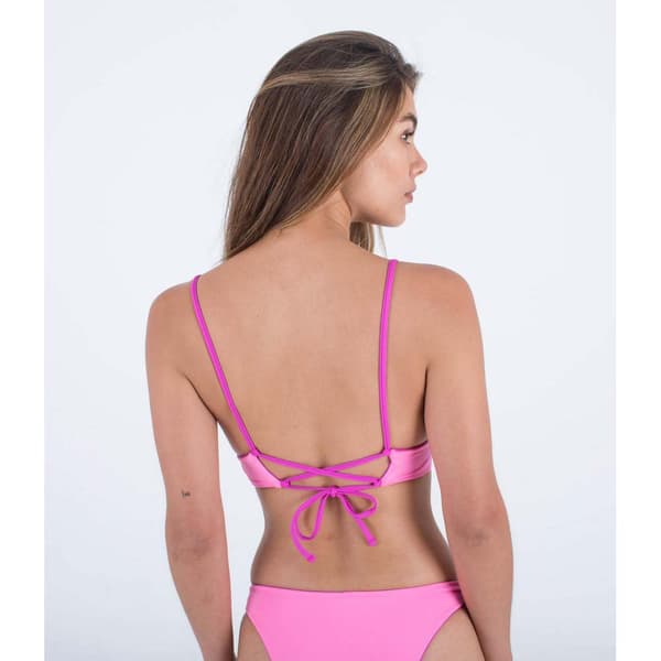 Hurley Solid Rvsb Bikinitop Rosa M Kvinde
