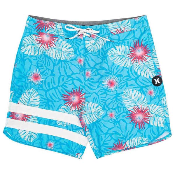 Hurley Phantom Block Party 18´´ Badebukser Blå 30 Mand