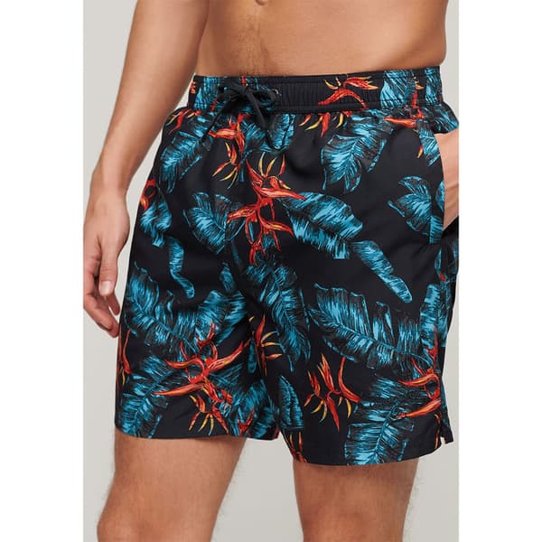 Superdry Hawaiian Print 17´´ Badbyxor Flerfärgad L Man