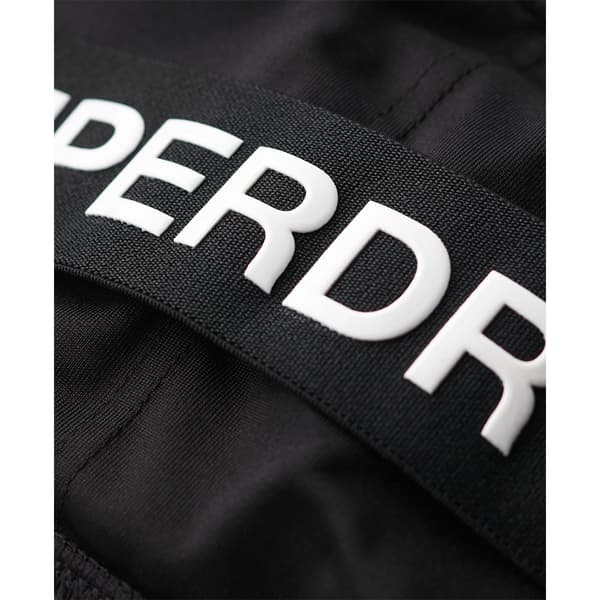 Superdry Logo Bandeau Bikinitop Sort L Kvinde