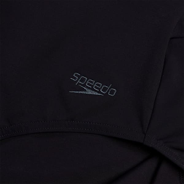 Speedo Shaping Contoureclipse Printed Badetøj Sort,Grå UK 44 Kvinde
