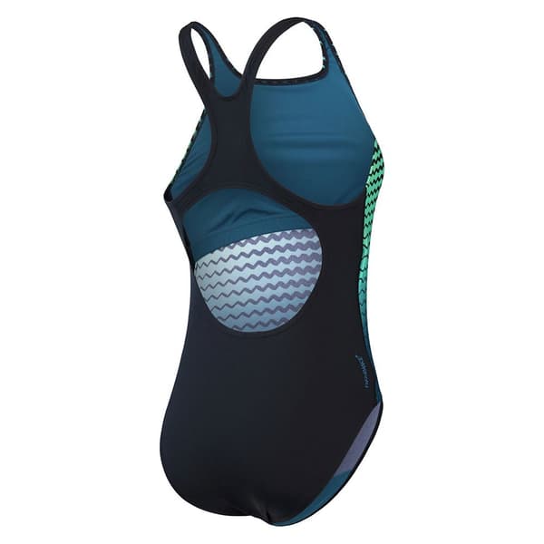 Speedo Digital Printed Medalist Badetøj Flerfarvet UK 30 Kvinde