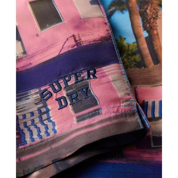 Superdry Photographic 17´´ Uimahousut Monivärinen M Mies