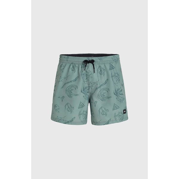 O´neill Mix&match Cali Print 15´´ Badebukser Grøn M Mand